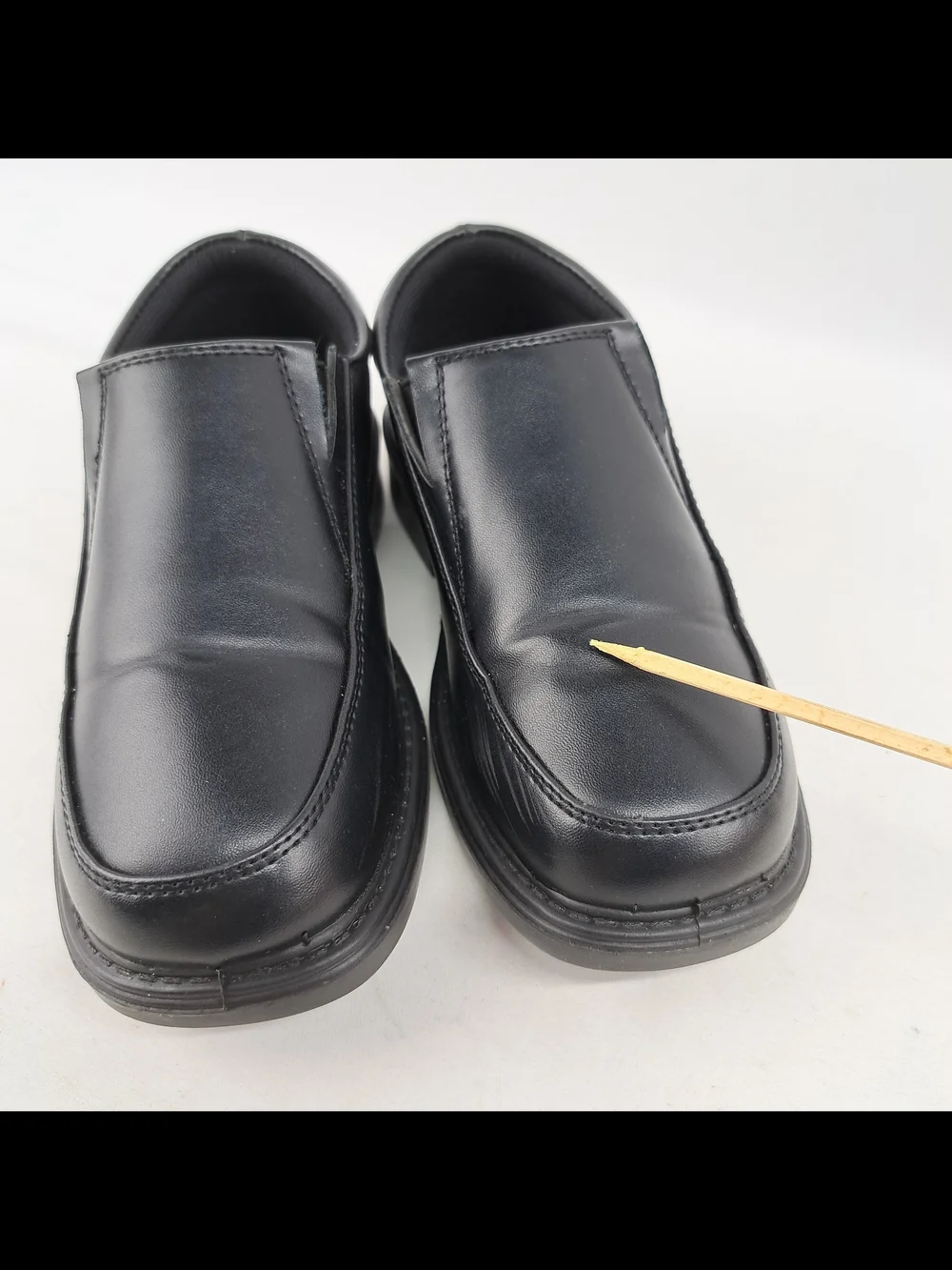 French Toast Boys Black Slip On Dress Shoes Loafers School Uniform Formal